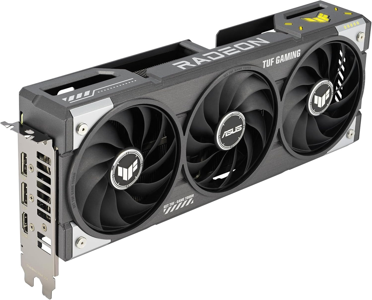 ASUS Prime Radeon™ RX 9060 XT 16GB GDDR6 OC Edition Graphics Card (PCIe 5.0, HDMI/DP 2.1, 2.5-Slot Design, axial-tech Fans, Dual Ball Fan Bearings, Dual BIOS, ASUS GPU Guard)