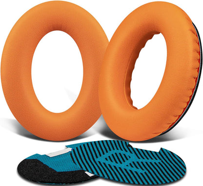 SoloWIT Earpads Cushions for Bose Headphones, Replacement Ear Pads for Bose QuietComfort 15 QC15 QC25 QC2 QC35/Ae2 Ae2i Ae2w/SoundTrue & SoundLink Around-Ear Series - QC25 PL Black&Blue