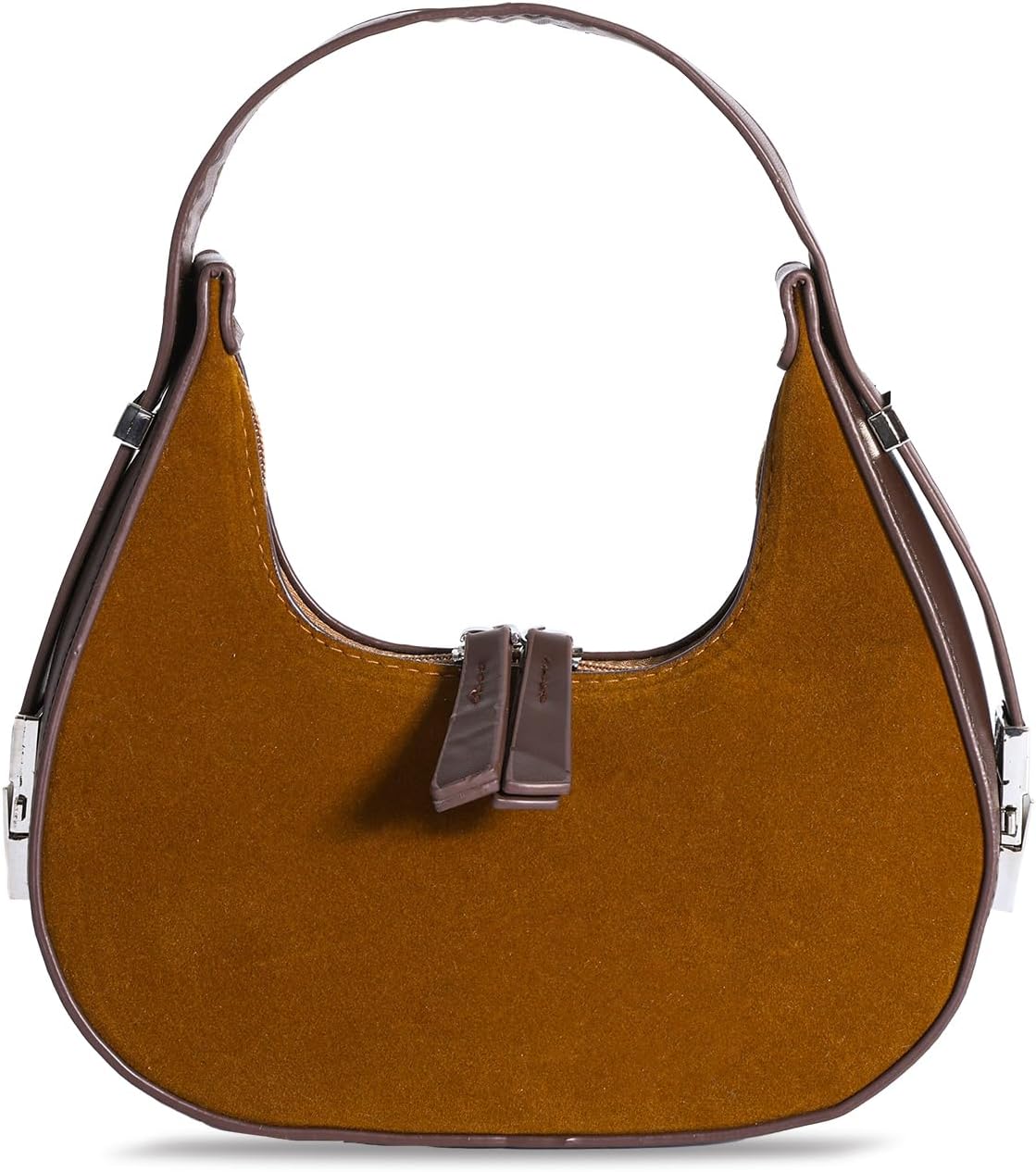 Prpeko Shoulder Bag Crescent Retro Y2k Hobo Handbags 90s Underarm Purse Bag Fashion Clutch Purses for Women