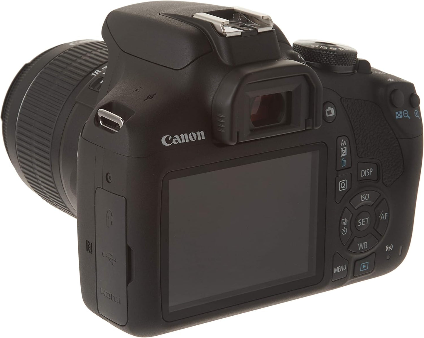Canon EOS Rebel T7 18-55mm DC III Kit with Full HD Video Wi-Fi and NFC Kit