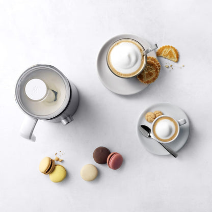 ZWILLING Enfinigy Electric Barista Non-Slip Milk Frother and Warmer, Black- Milk Steamer for Latte, Cappuccino, Macchiato