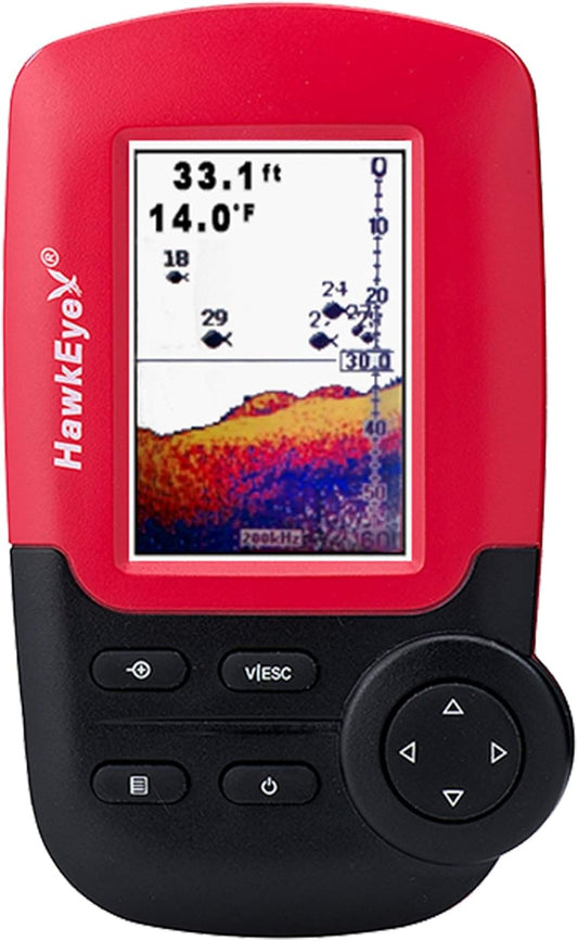 HawkEye FT1PXC Fishtrax Fish Finder with HD Color Virtuview Display