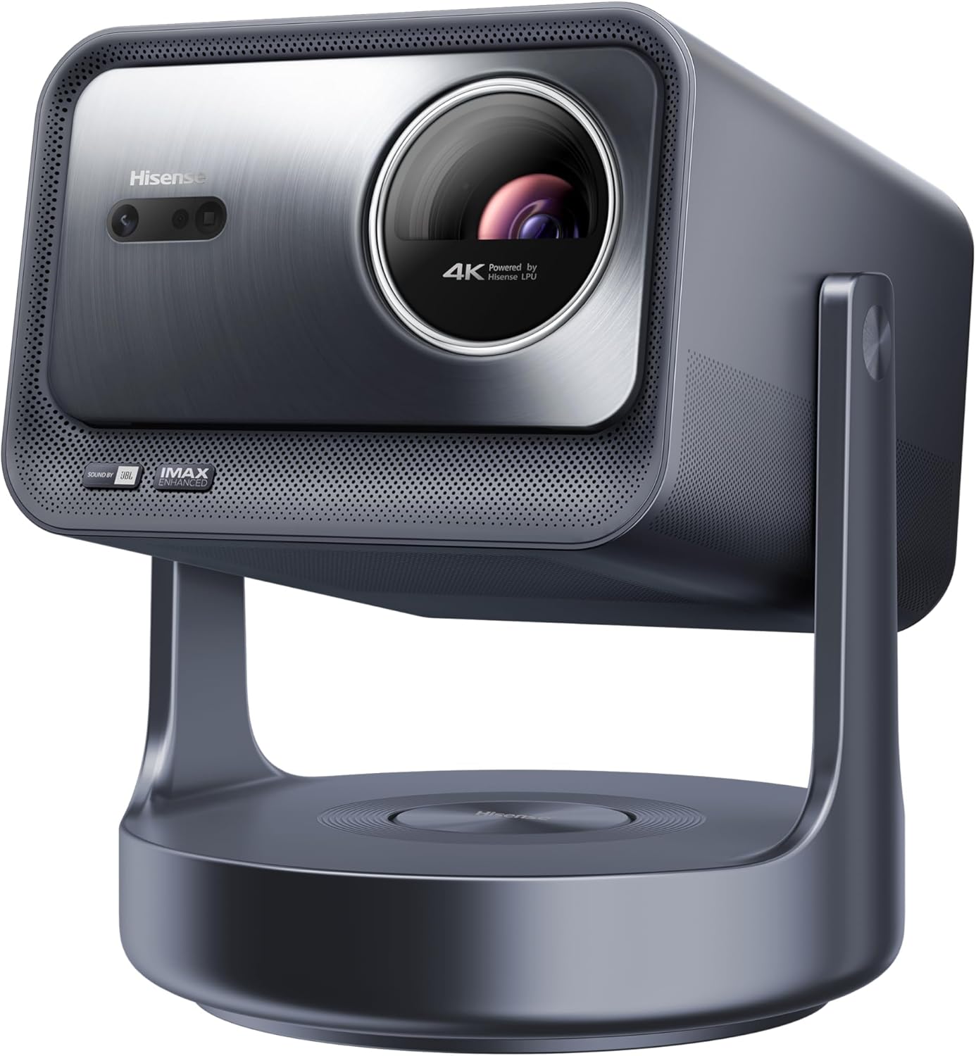 Hisense C2 Ultra 4K UHD Smart Mini Projector, 3000 Lumens, HSR 240, 4K AI upscaling, Optical Zoom, 3D Ready, DTS Virtual:X, IMAX Enhanced and Dolby Vision - PuriLite