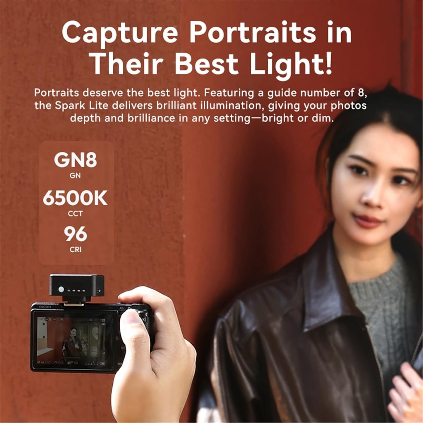 ULANZI Mini Camera Flash SL01 Speedlite Digital Camera Speedlight with Hot Shoe, Compatible with Sony/Canon/Fuji/Nikon/Panasonic/Olympus/Pentax