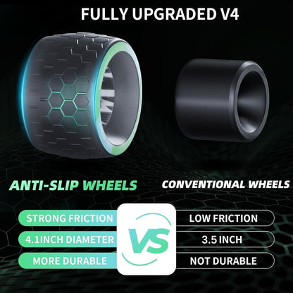 V4 Electric Skateboard with Remote,28MPH Top Speed, 22 Miles Range,2X500W Hub-Motor, Electric Longboard for Adults & Teens Beginners