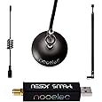 NooElec NESDR Nano 2+ Tiny Black RTL-SDR USB Set (RTL2832U + R820T2) with Ultra-Low Phase Noise 0.5PPM TCXO & MCX Antenna. Software Defined Radio, DVB-T and ADS-B Compatible, ESD Safe