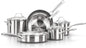 Calphalon Classic Stainless Steel Cookware Set, 10-Piece