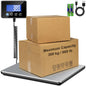 RAOYAN Shipping Scale, 660 lb / 1 oz High Accuracy Digital Postal Scale with LCD Display, Hold/Tare Function, Shipping Scale for Package, Luggage, Warehouse (Including 2 Batteries, Charging Cable)