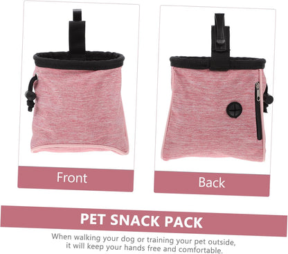 VERDANVERSE Treat Container for Puppy Training Treats Dog Walking Fanny Pack Easy Access to