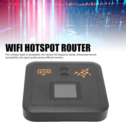 TOPINCN SIM Card Wireless Router, Portable Travel Router WiFi Hotspot Router Double Band 4G CAT12 600Mbps Wireless Internet Router Public Computer Router for Business Trip Travel