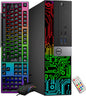 Dell OptiPlex Computer Desktop Intel Core i5-6500 Processor 3.20 GHz, 16GB RAM 512GB SSD, Windows 10 Pro Wi-Fi Gaming PC Keyboard & Mouse HDMI (Renewed), Black…