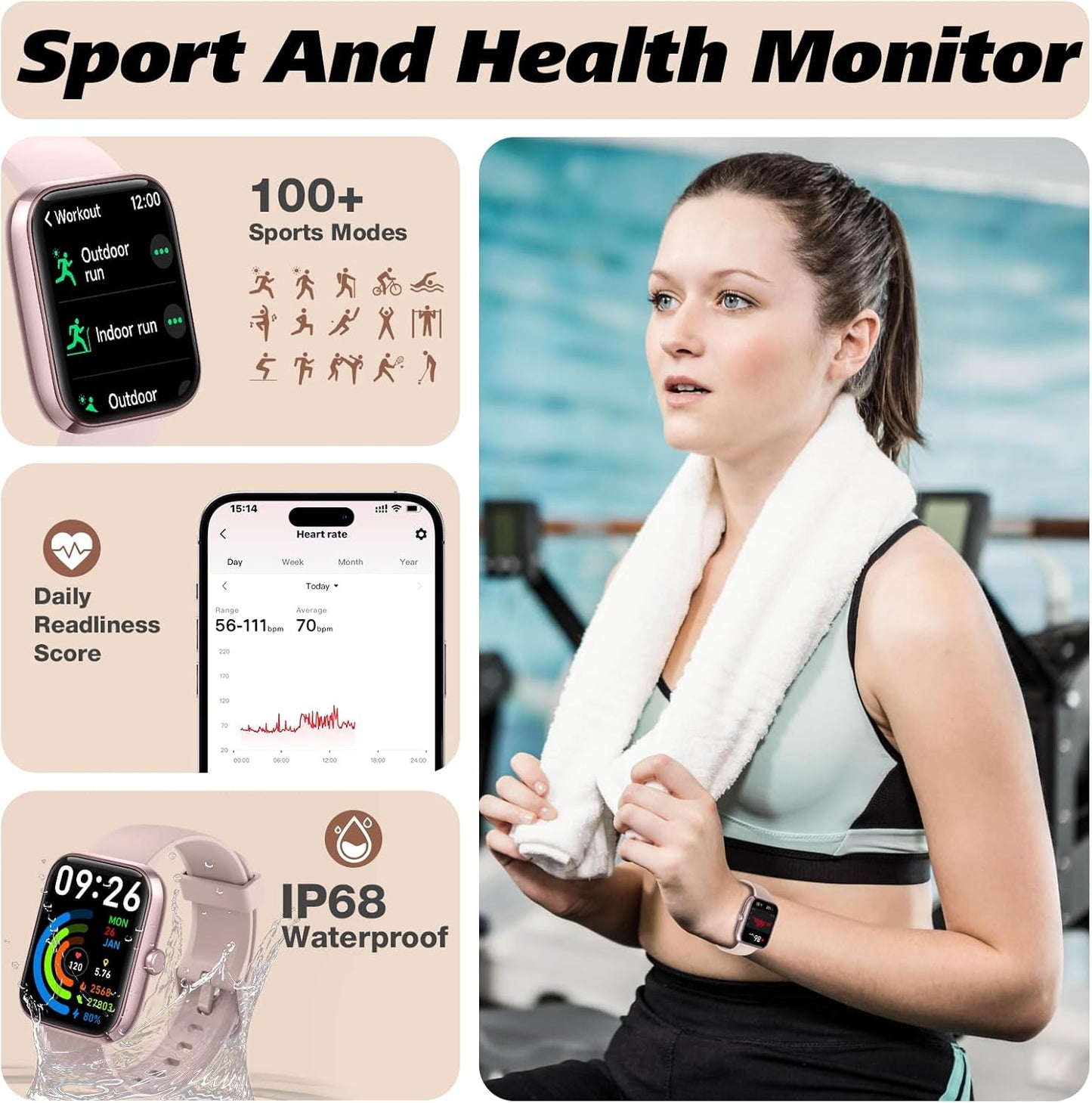 Purilite Select Alexa-Enabled Smartwatch