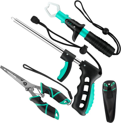 Fishing Tool Kit Fishing Pliers, Fish Lip Gripper, Handheld Digital Fishing Scale, Fishing Hook Remover, Ice Fly Fish Pliers, Fishing Accessories Fishing Gear Fishermen Gift