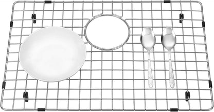 Yutong Kitchen Stainless Steel Sink Bottom Grid with Small Rounded Corner (27.5" x 15.5")
