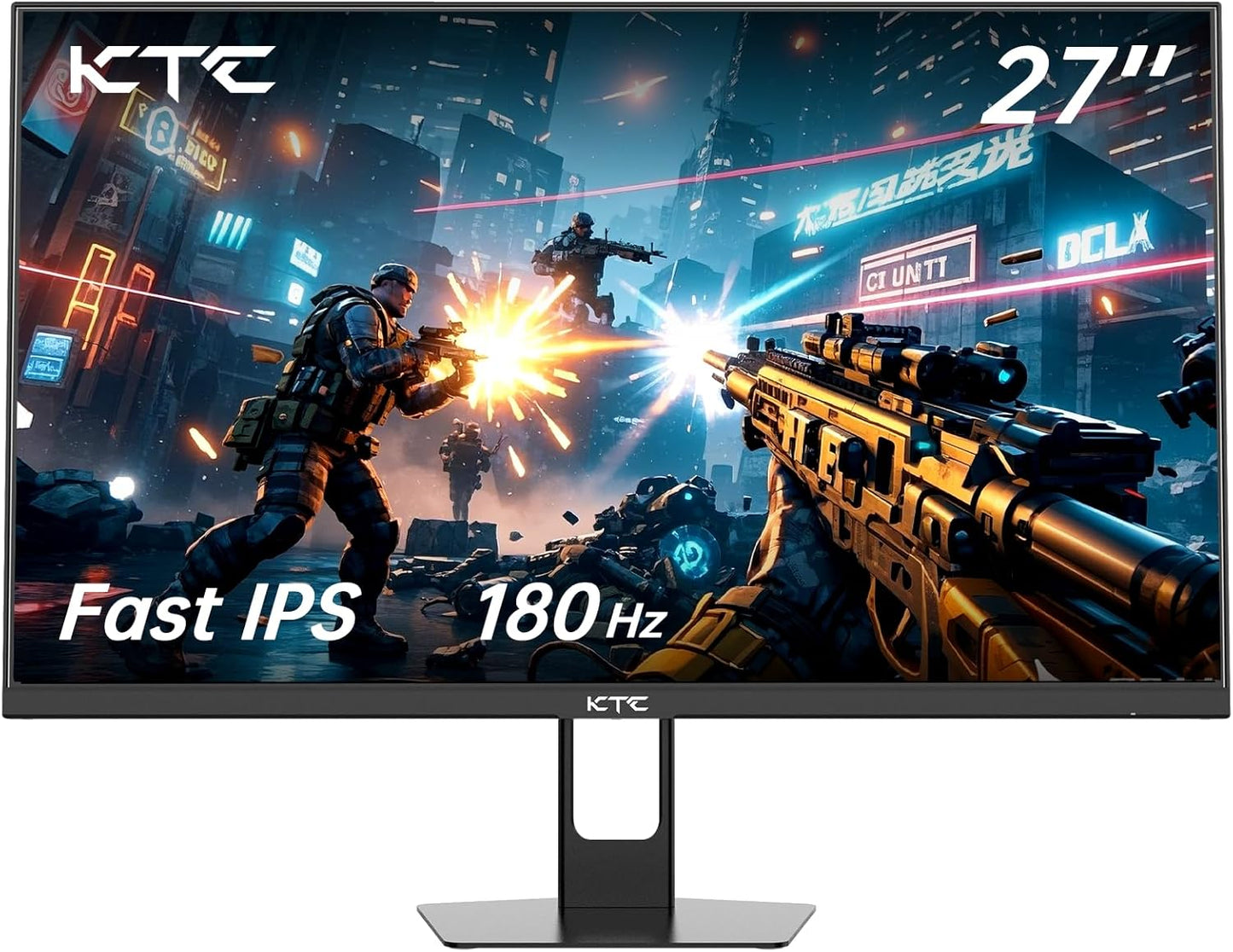 KTC 32 Inch 2K Computer Monitor, IPS 1440p Monitor with Ultra-Thin Bezels, HDR10, Freesync/G-sync, HDMI/DP Ports, Tilt Adjustable, Eyecare, Ideal for Business, Office, and Casual Gaming