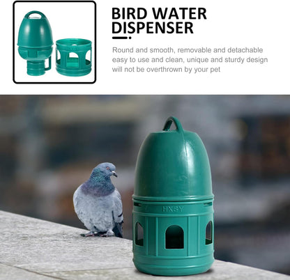 Pigeon Water Feeder Large Capacity Wide Opening Top Handle Pet Supplies