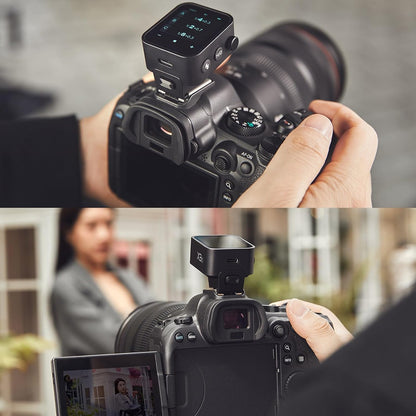Godox X3-C X3C X3 C Touchscreen TTL Wireless Flash Trigger for Canon, 2.4GHz Wireless, High Speed Sync, OLED Screen Adjustable Brightness TTL Speedlight Transmitter for Canon EOS Cameras