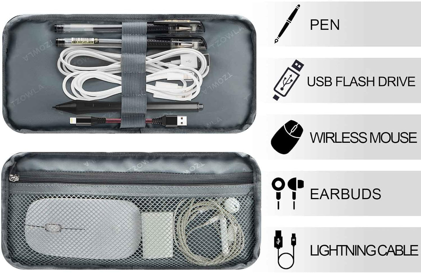 Tzowla Laptop Travel Slim School Backpack Water Resistant Anti-Theft Bag with USB Charging Port and Lock 15.6 Inch Computer Business Backpacks for Men Women College Student Gift,Bookbag Casual Daypack