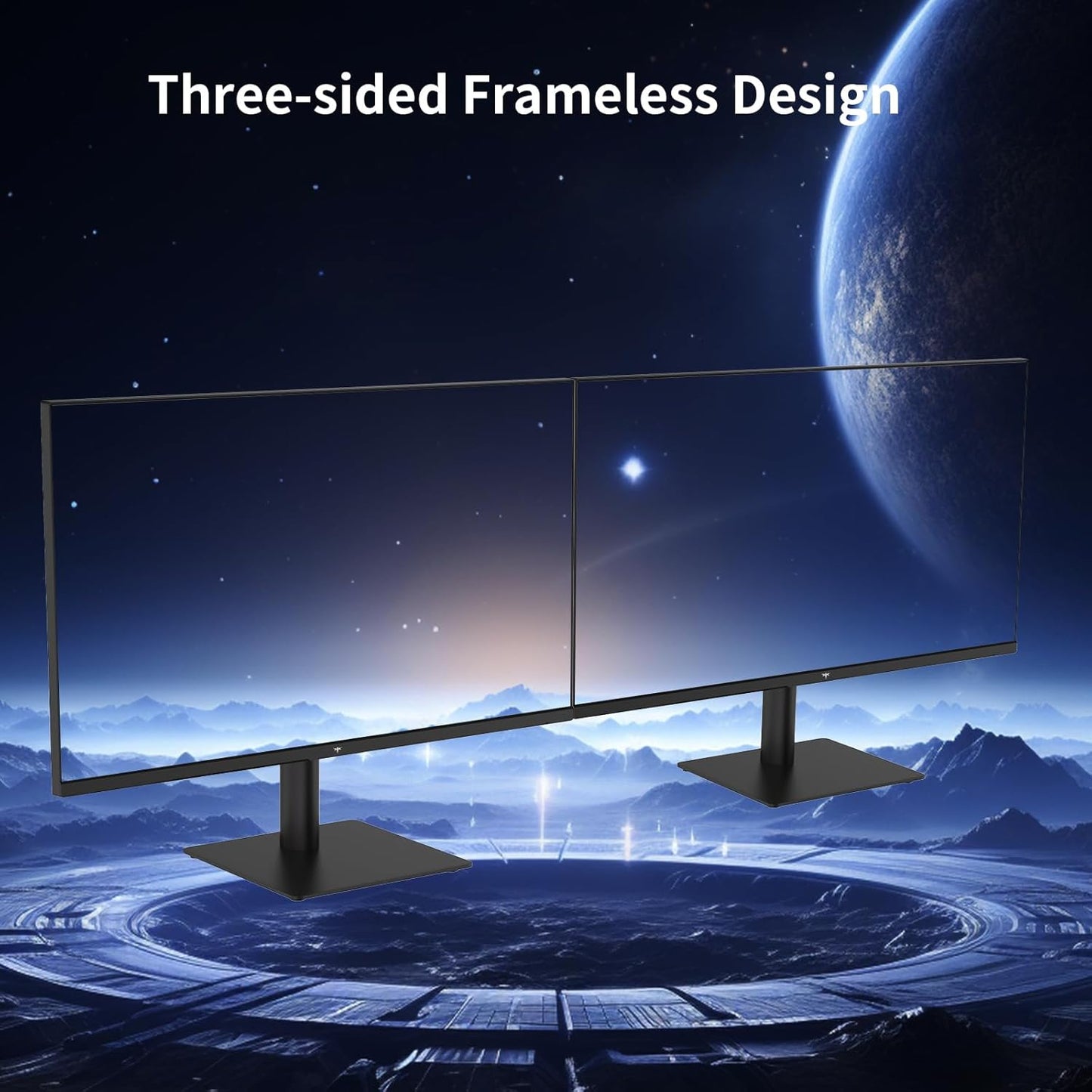 KTC 32 Inch 2K Computer Monitor, IPS 1440p Monitor with Ultra-Thin Bezels, HDR10, Freesync/G-sync, HDMI/DP Ports, Tilt Adjustable, Eyecare, Ideal for Business, Office, and Casual Gaming