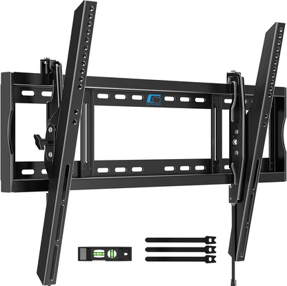 HOME VISION Tilting TV Wall Mount for Most 48-120 inch Flat Curved TVs up to 200 lbs,Heavy Duty TV Mount Max VESA 800x600mm,Wall Mount TV Bracket Fit 16"18"24" Wood Studs Space Saving for LED OLED LCD