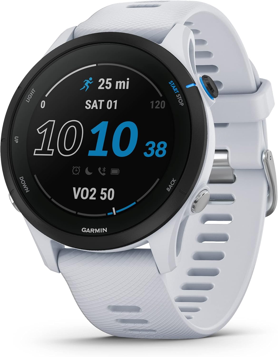Garmin Forerunner® 255 Music, GPS Running Smartwatch with Music, Advanced Insights, Long-Lasting Battery, Black, 46 MM