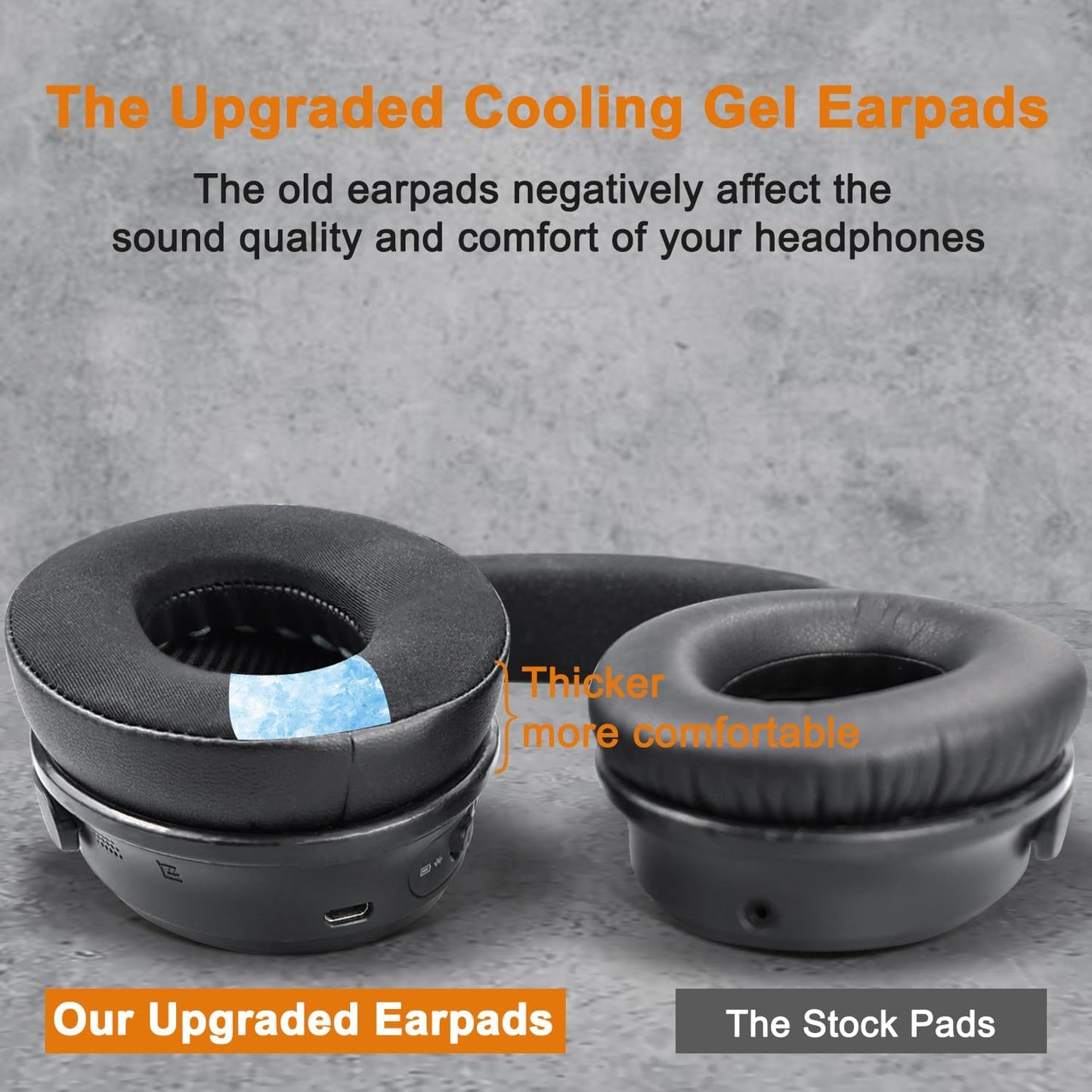 SoloWIT Earpads Cushions for Bose Headphones, Replacement Ear Pads for Bose QuietComfort 15 QC15 QC25 QC2 QC35/Ae2 Ae2i Ae2w/SoundTrue & SoundLink Around-Ear Series - QC25 PL Black&Blue