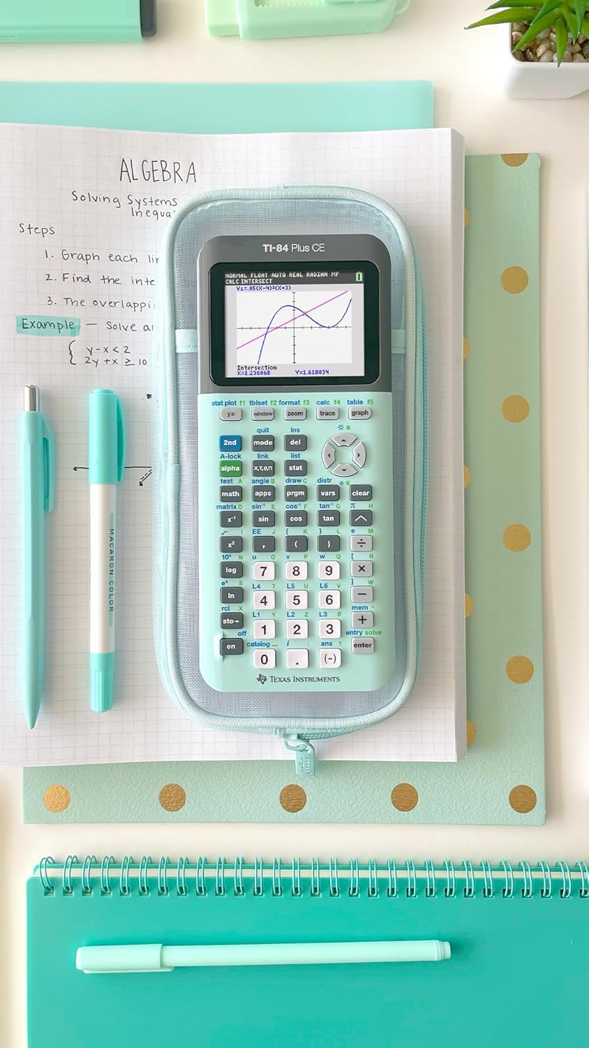 Texas Instruments TI-84 Plus CE Pink Graphing Calculator