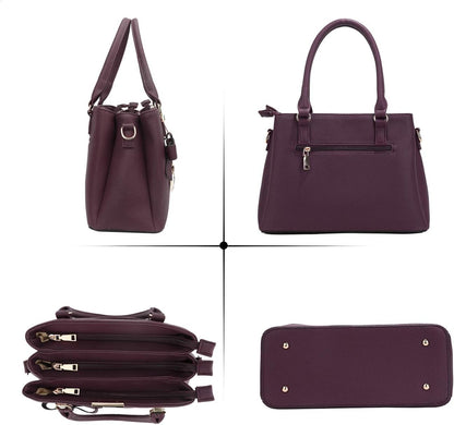 KKXIU Trendy Tote Bag for Women Lightweight Oxford Big Capacity Shoulder Purses and Handbags