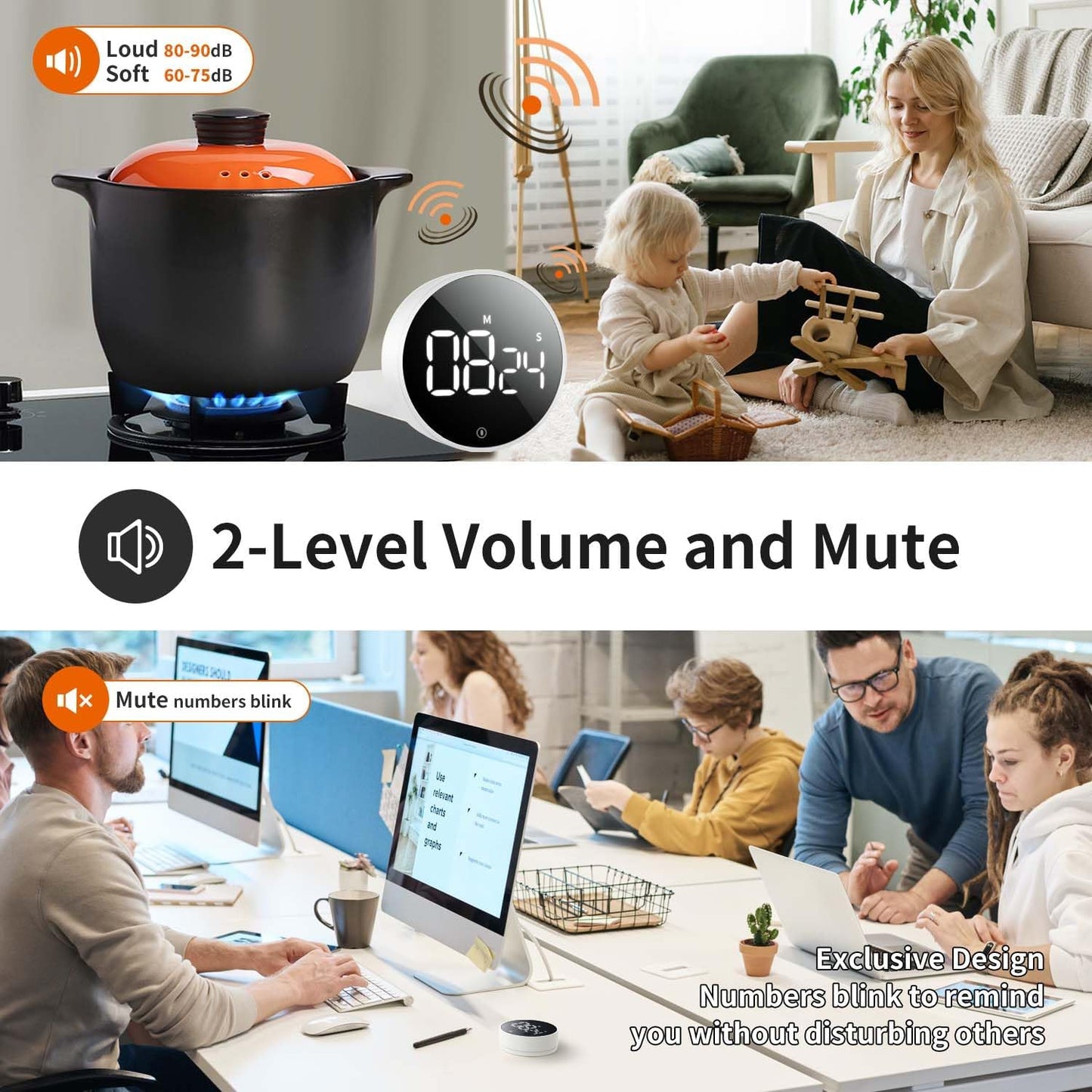 Purilite Select Magnetic Digital Timer