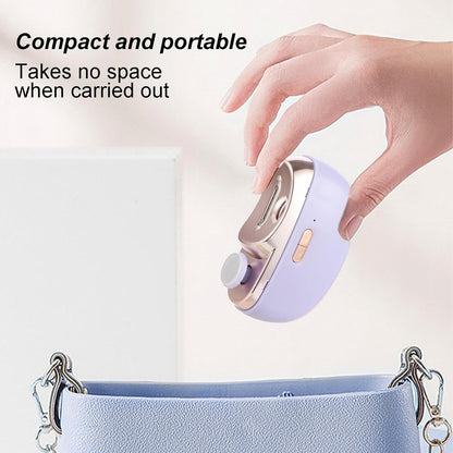 Electric Nail Trimming Tool - 3 in1 Electric Nail Clipper, Toenail and Fingernail Trimmer | Adjustable Nail Cutter Device with LED Light and duall Speed, Nail Grinding and Trimming Kit for Home