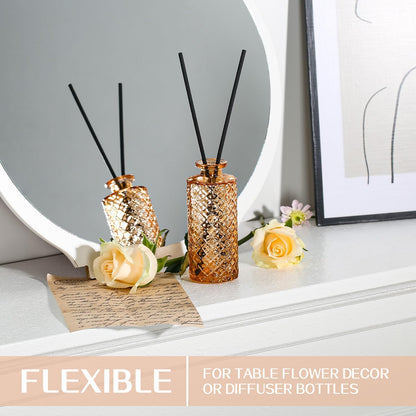 Sawoake Mini Bud Vases As Wedding Centerpieces for Tables,Clear Bud Vases for Flowers,Small Flower Vases Suitable for Birthday Party,Anniversary,Wedding Reception,Baby Shower (Clear-12PCS)