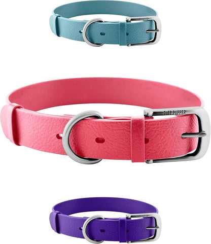 Tuff Pupper Classic Heavy Duty Dog Collar | 10x Stronger Than Leather | 100% Waterproof & Odor Proof Dog Collar | Tough Rust-Proof All Metal Hardware