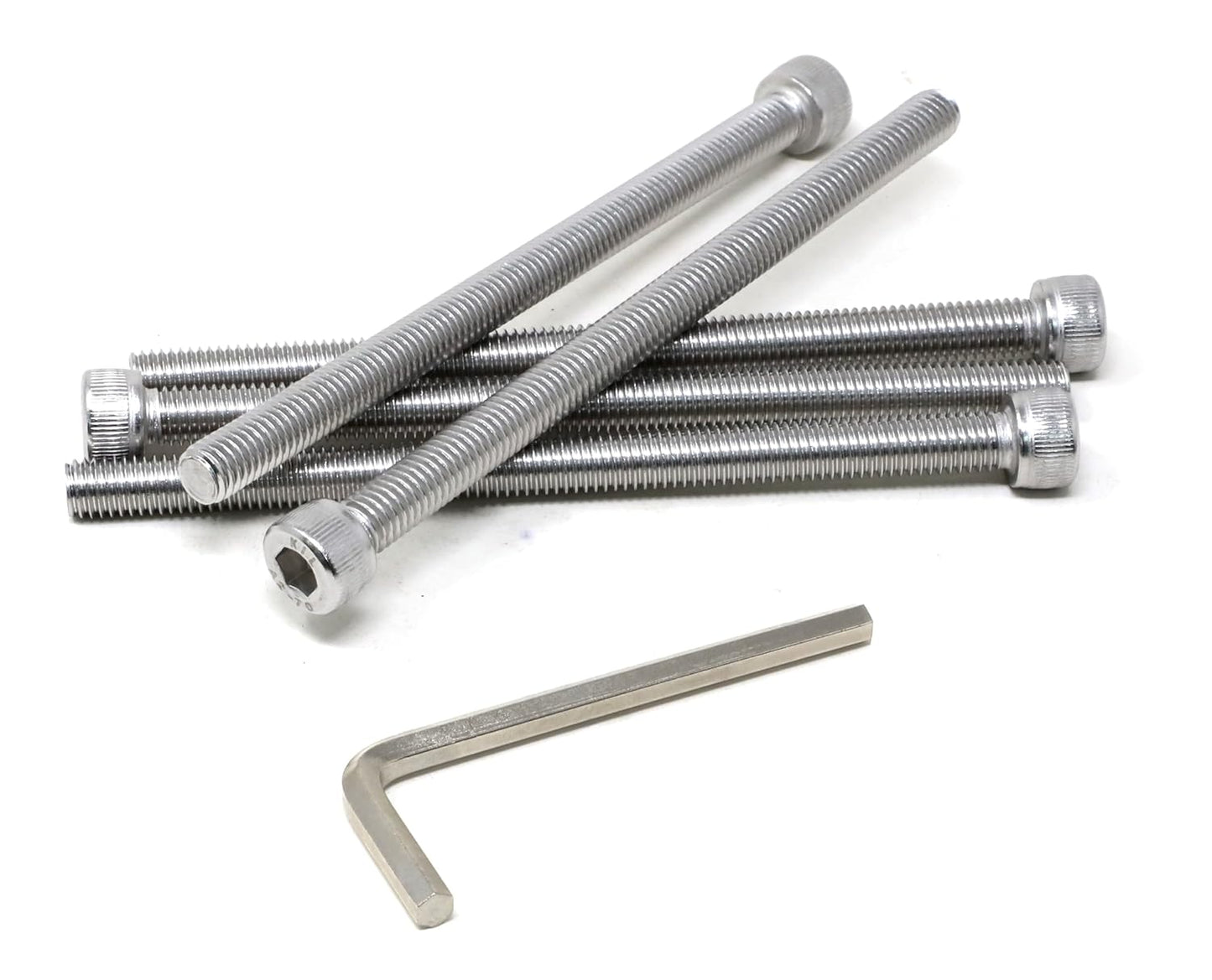 iexcell 25 Pcs M6 x 20mm Thread Pitch 1 mm Stainless Steel 304 Hex Socket Head Cap Screws Bolts Kit