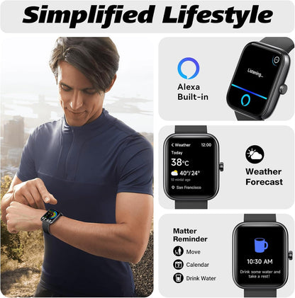 Purilite Select Alexa-Enabled Smartwatch
