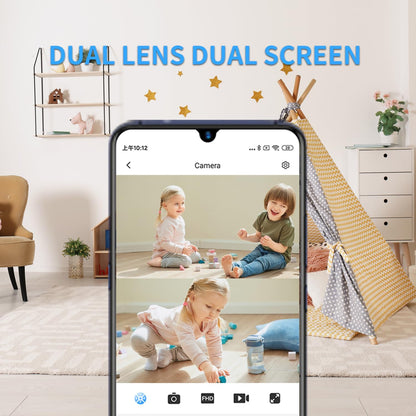 LIBREFLY True 2K Hidden Camera DIY Module - Dual Lens - Mini Wireless Spy Cam - WiFi Tiny Nanny Cam - Small Surveillance Cam for Indoor Outdoor Security