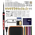 Beginner's Wood-Burning Kit 140 Pieces. Gift Idea for Art & Craft Kit Lovers. Craft Kit With 9 Large Wooden Plaques To Make Unique Wood Burning Projects - PuriLite