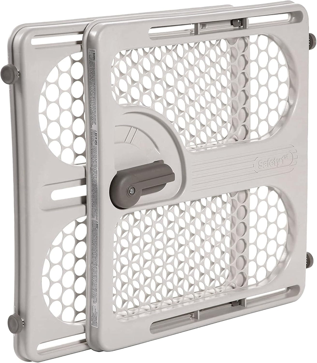 Pressure Mount Safety Gate for Doorways | Adjustable 28–40 Inch Width, 27 Inch Height, White