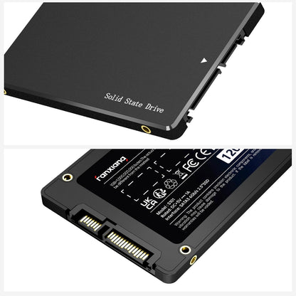 Fanxiang S101 1TB SSD SATA III 6Gb/s 2.5" Internal Solid State Drive, Read Speed up to 550MB/sec, Compatible with Laptop and PC Desktops(Black)