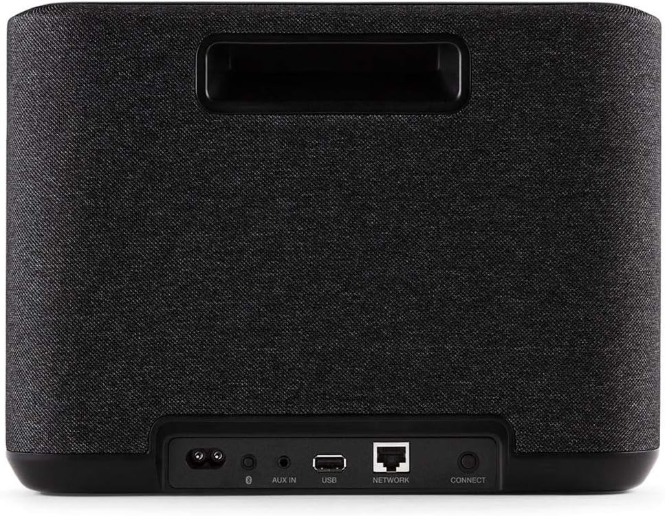 Denon Home 150 NV Wireless Speaker (Black), 1" Tweeter, 3.5" Woofer, Home Speaker with HEOS Built-in, AirPlay 2, and Bluetooth, Multi-Room Streaming, Simple Setup, Compact Design