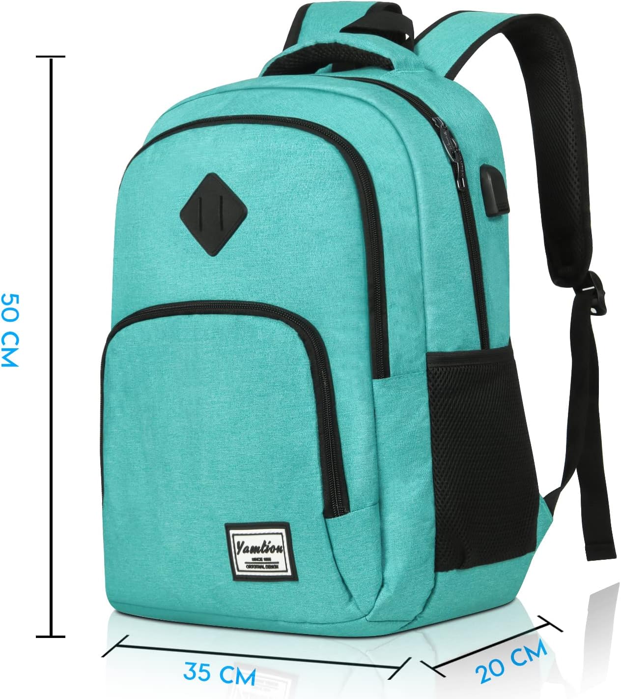 Backpack for Teen Girls,Boys School Backpack for Women with USB,College Backpack,Big Flower
