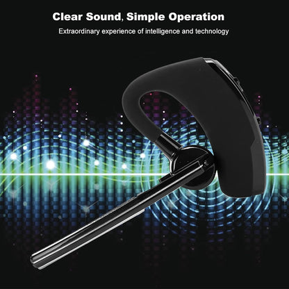 V8 Cordless Business BT Headphone, Clear HD Sound, Voice Prompt, Hands Calling, Noise Reduction, Intelligent CSR Chip