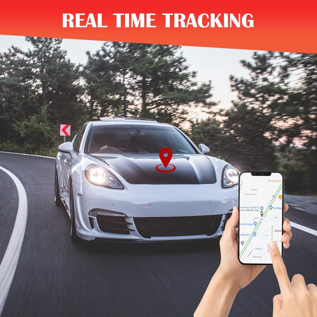 YoGPS Eco GPS Trackers | Wireless and Portable | Discrete 4G Tracking Device | Built-in Magnet | No Install Needed | Long Rechargeable Battery | SIM Included