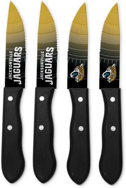The Sports Vault by Inglasco NFL Chicago Bears Steak Knives