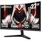 KOORUI 27 inch Gaming Monitor, QHD (2560 x 1440) R1500 180Hz Curved Monitors, AdaptiveSync with 1ms, VESA Compatible, HDR10, 1 x Display Port 1.4 & 2 x HDMI 2.0, Eye Care 27E6QCA