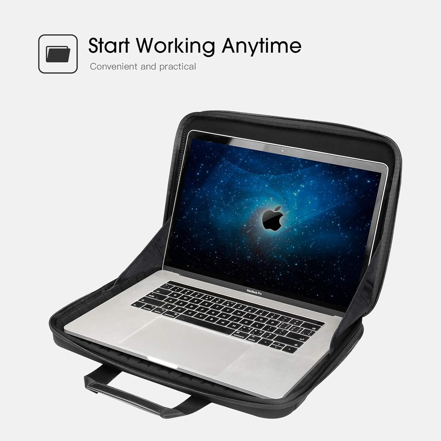 Smatree Heavy Duty Hard Case Compatible with 16.2 inch MacBook Pro 2024 M4/2023 M3 A2918/A2992/A2779, MacBook Pro 2021/2019 16 inch Shoulder Bag, for Acer Aspire 5/Predator Helios 300/Nitro 5 - PuriLite