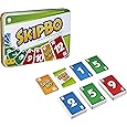 Mattel Games Skip-Bo Card Game for Kid, Adult & Family Nights, Color Blind Accessible Deck for 2 to 6 Players Ages 7+