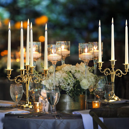 Purilite Select Unscented Ivory Taper Candles