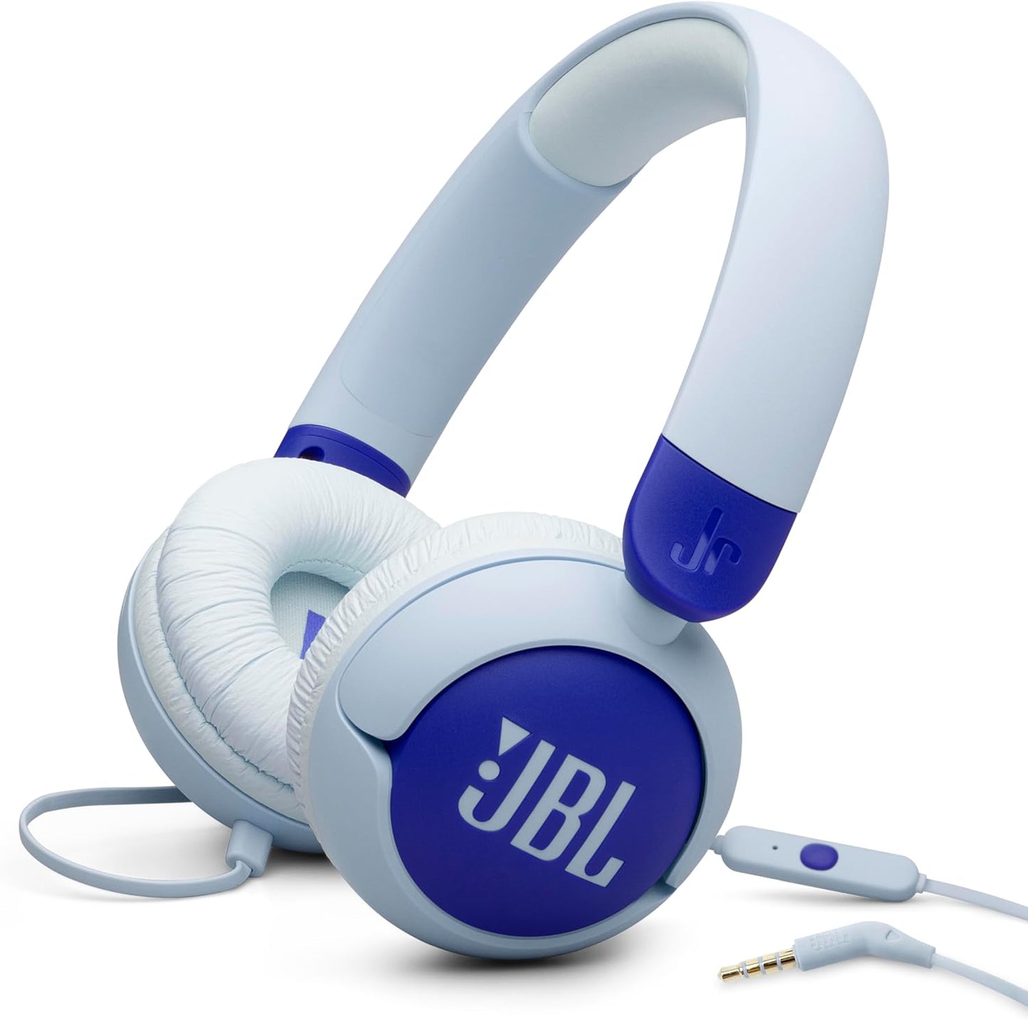 JBL Junior 320 - Wired on-Ear Kids Headphones - Blue
