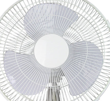 Tooltech 12 Inch Oscillating Desk Fan - 3 Speed Settings, Whisper-Quiet Operation, Adjustable Airflow, Lightweight, Tabletop Fan