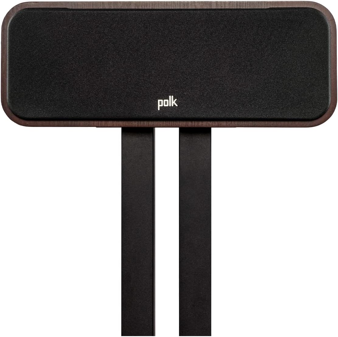 Polk Signature Elite ES35 Slim Center Channel Speaker - Hi-Res Audio Certified, Dolby Atmos & DTS:X Compatible, 1" Tweeter & (6) 3" Woofers, Dual Power Port for Effortless Bass, Stunning Black